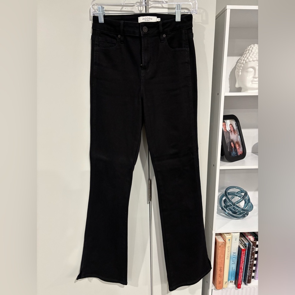 Elegant Black Flare Jeans for Women